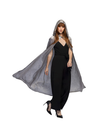 Hall sametine keep kapuutsiga (170cm)