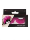 Eyelashes Neon Pink Feather Contains Glue