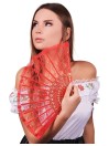 Red Lace Fan