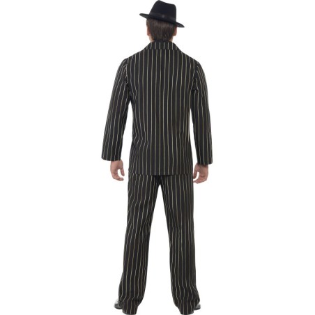 Kuldsete triipudega maffiakostüüm meestele | Maskeraad