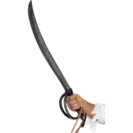 Pirate Sword, 70Cm, Aged Effect, Deluxe