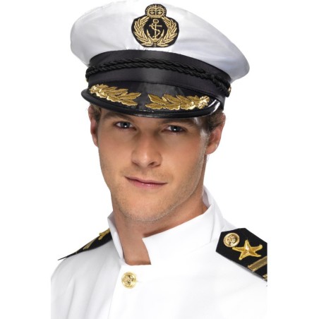 Captain Hat, White