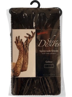 Pitsist ämblikuvõrkudega kindad