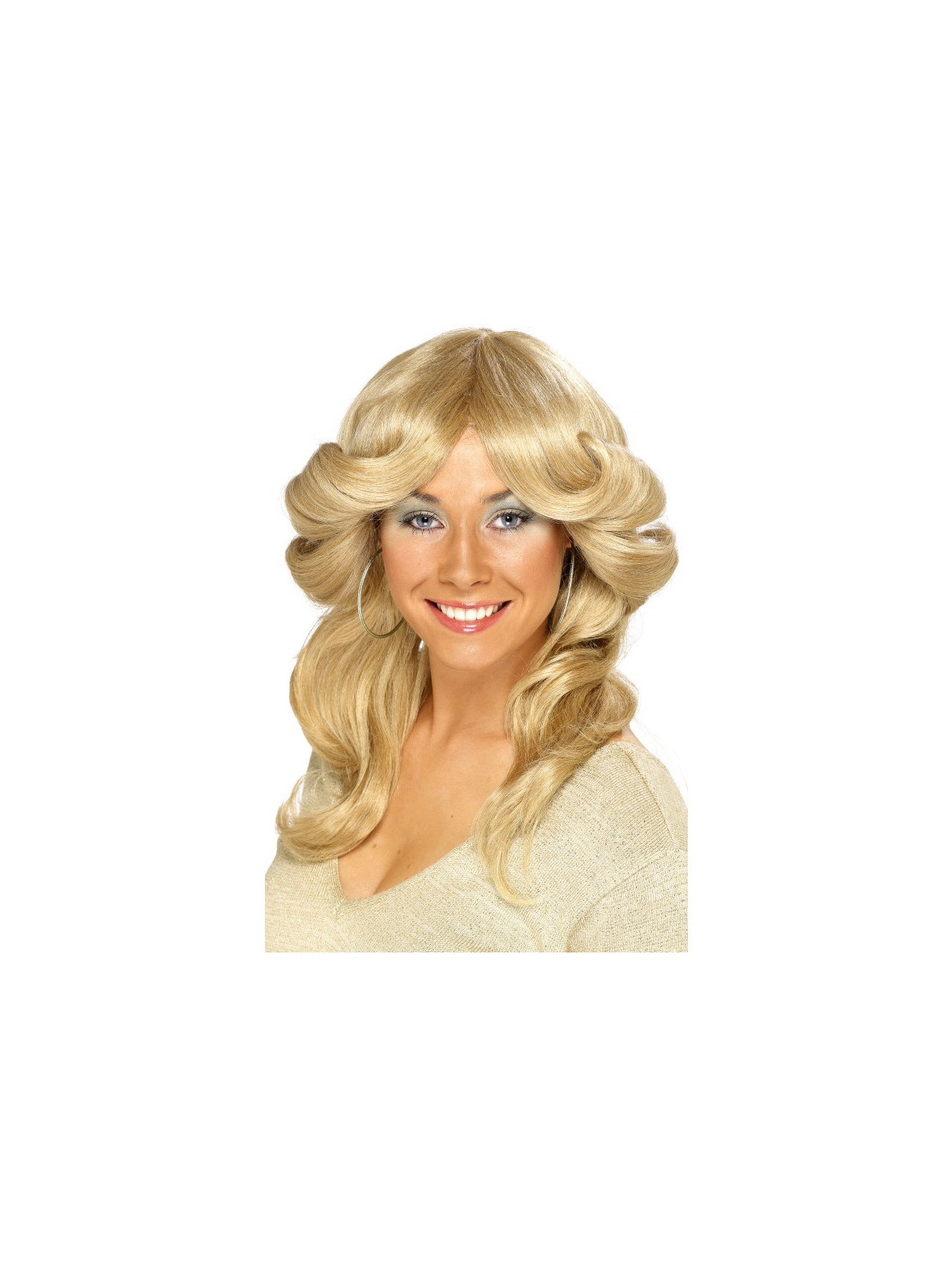 70'S Flick Wig,Blonde