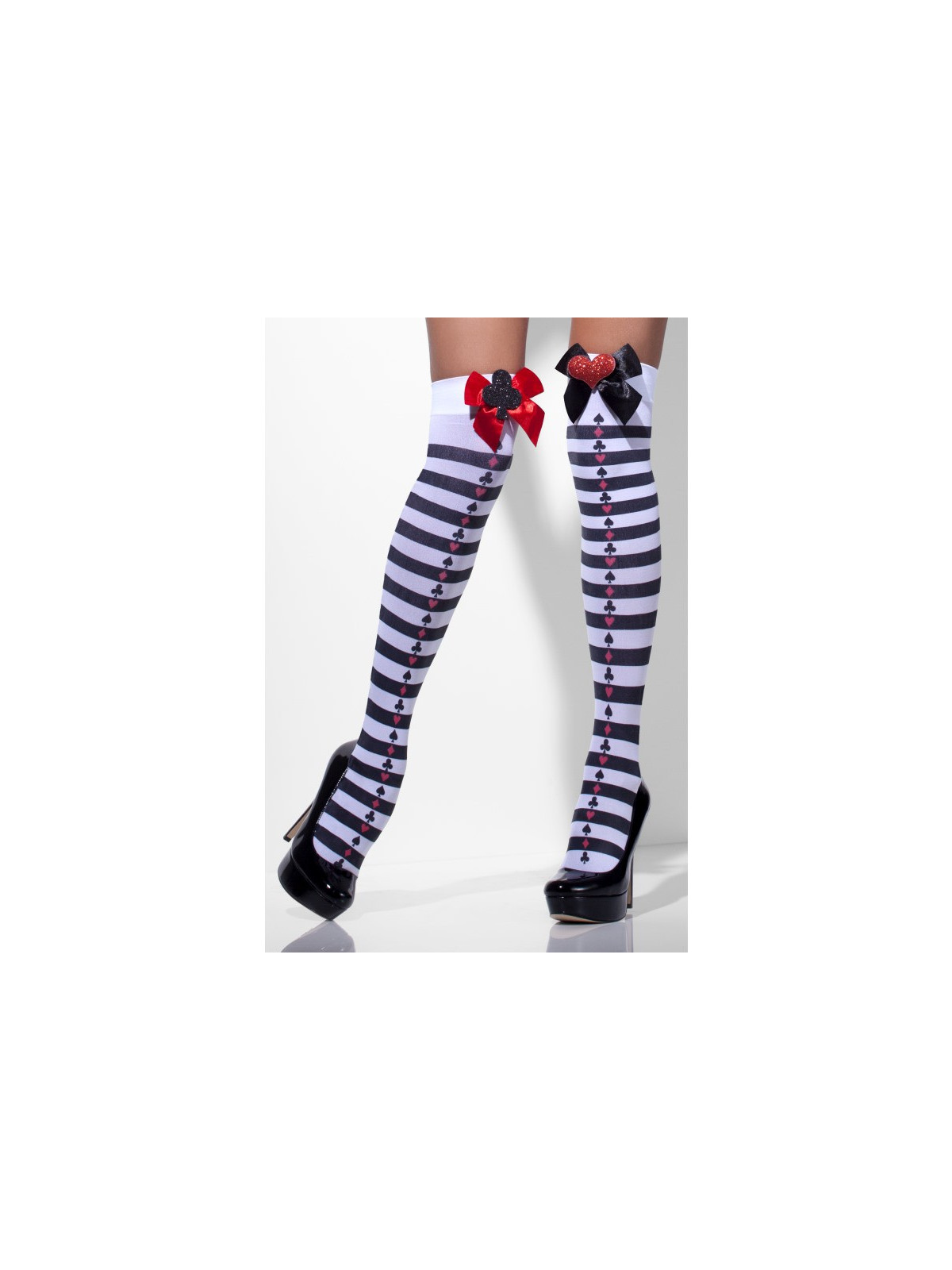  Põlvikud/sukad kaardimastide ja sädelevate lipsudega