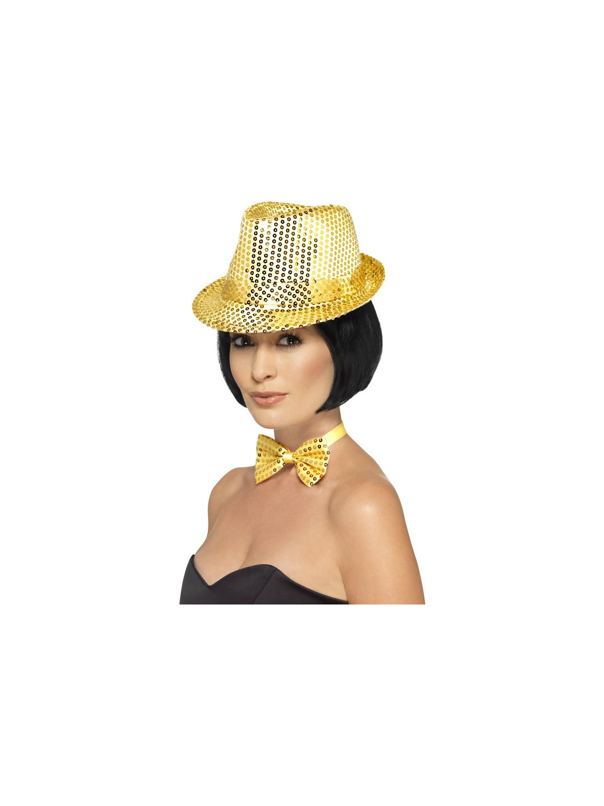 Sequin Trilby Hat