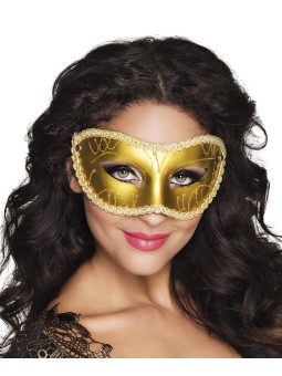 Pidulik kuldsne mask nöörkaunistusega