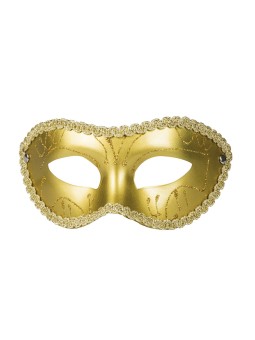 Pidulik kuldsne mask nöörkaunistusega