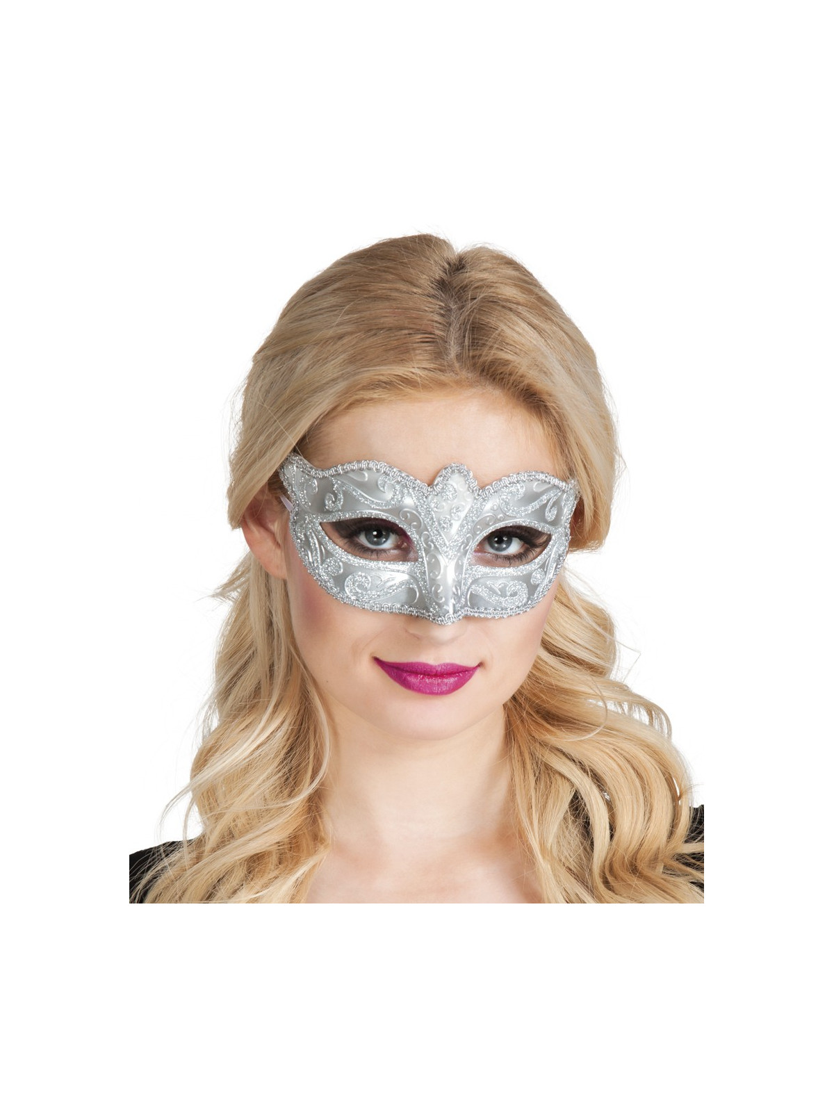 Pidulik mask valge kullaga