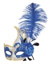 Suursugune mask sule ja kuldse kaunistusesga  Venice cigno