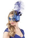Suursugune mask sule ja kuldse kaunistusesga  Venice cigno