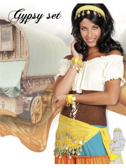 Mustlase rõiva lisandite komplekt