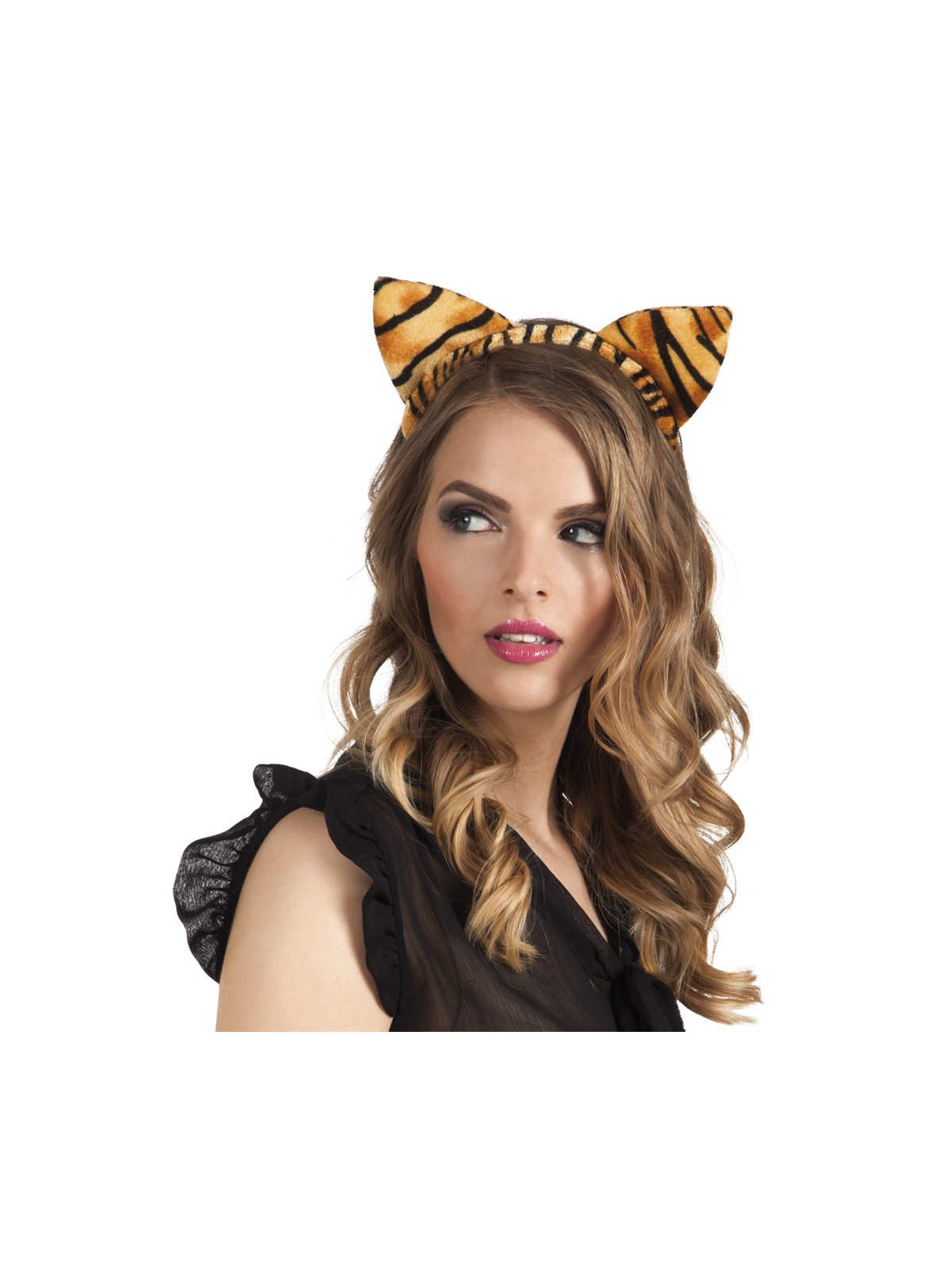 Kõrvad peavõrul loomamustriga