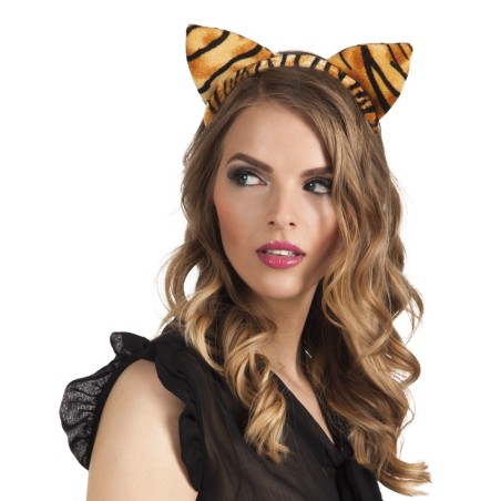 Kõrvad peavõrul loomamustriga