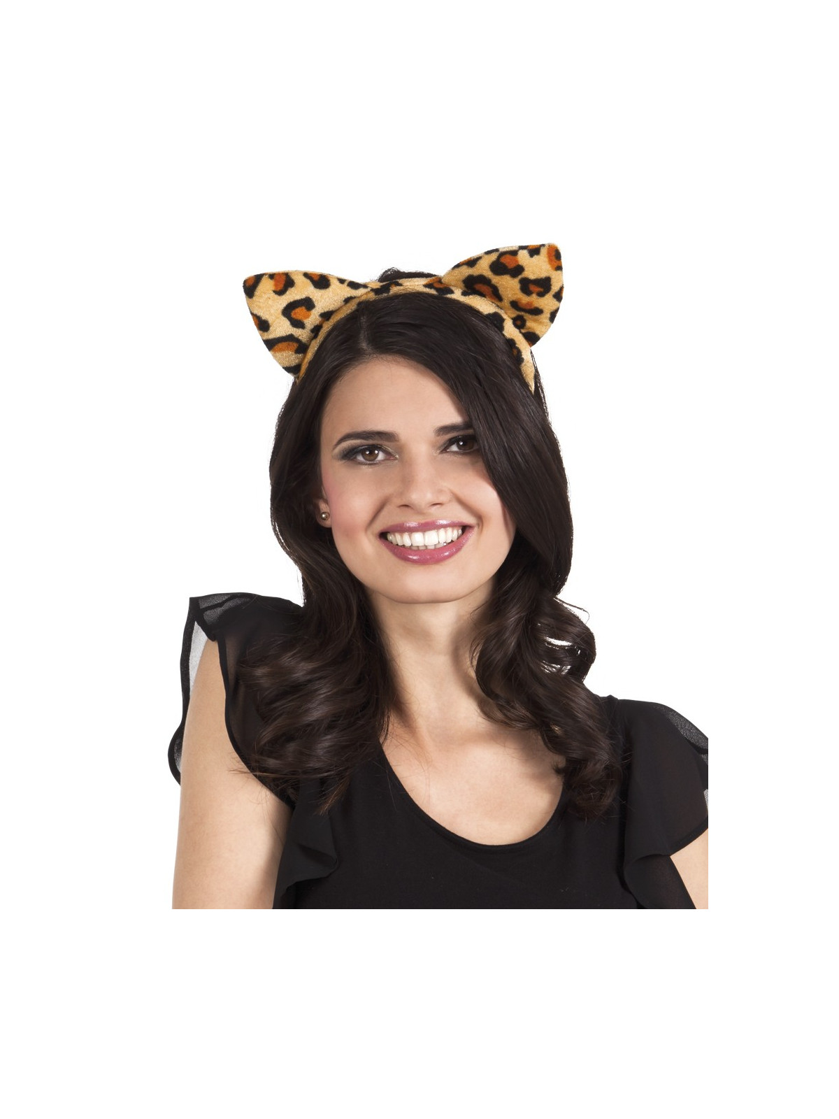 Kõrvad peavõrul loomamustriga