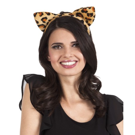 Kõrvad peavõrul loomamustriga