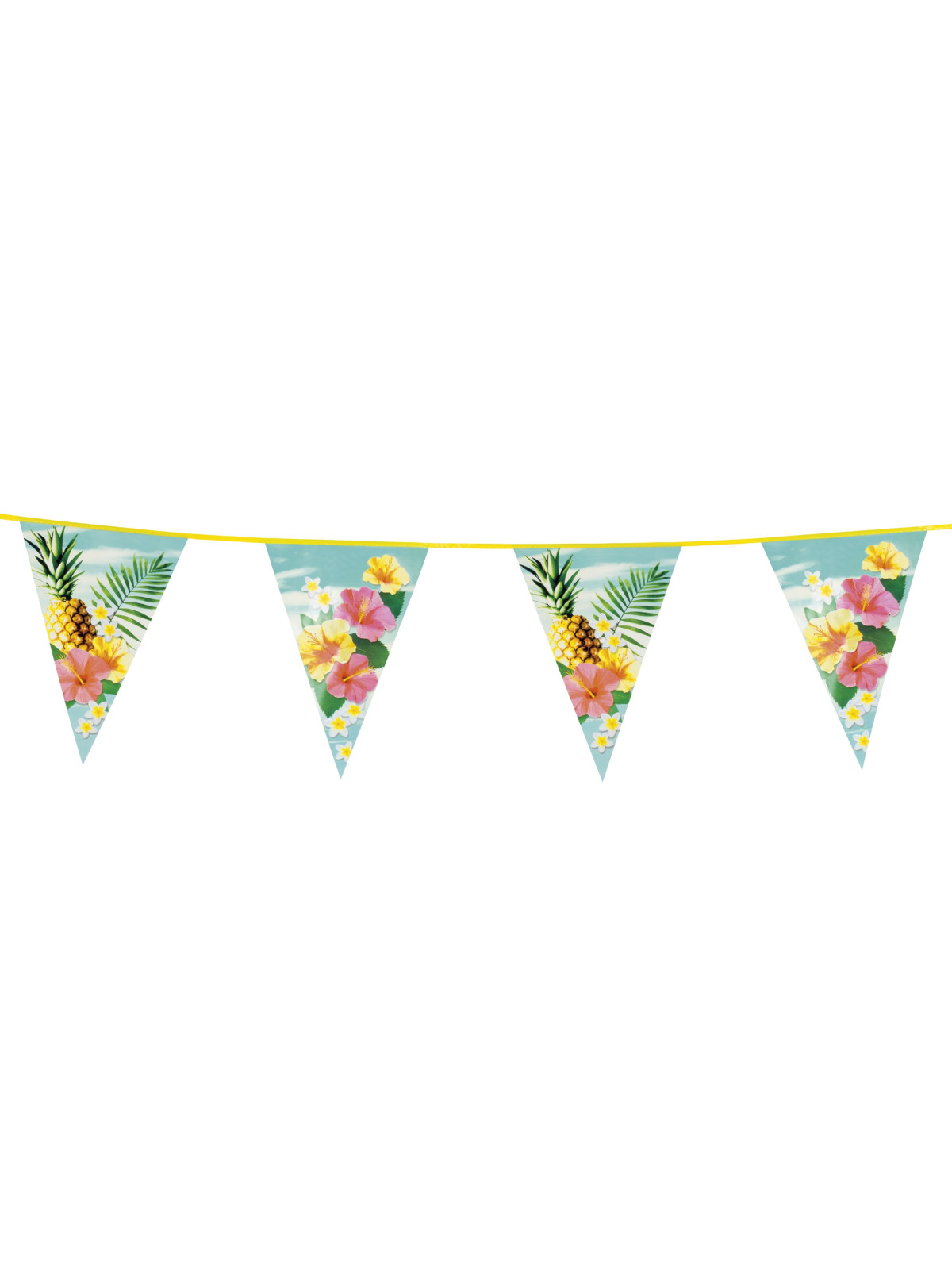 Dekoratioon- paradiisiteemalised lipukesed 6m paelal