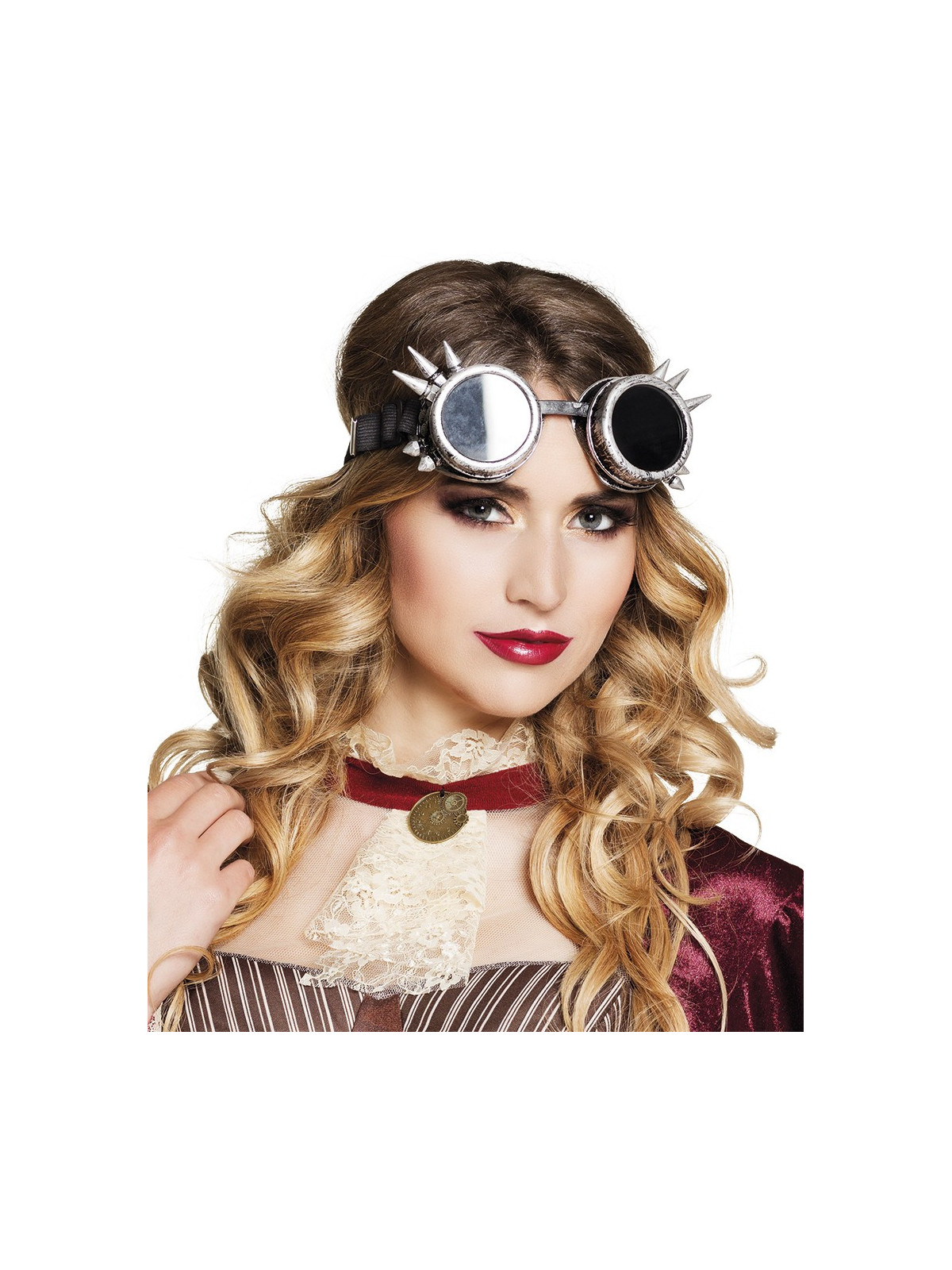 Steam Punk prillid ogadega hõbedased