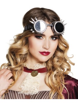 Cyberpunk prillid ogadega hõbedased