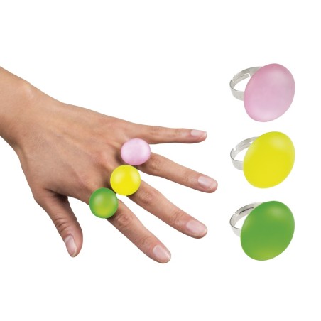 Sõrmused ümara kiviga