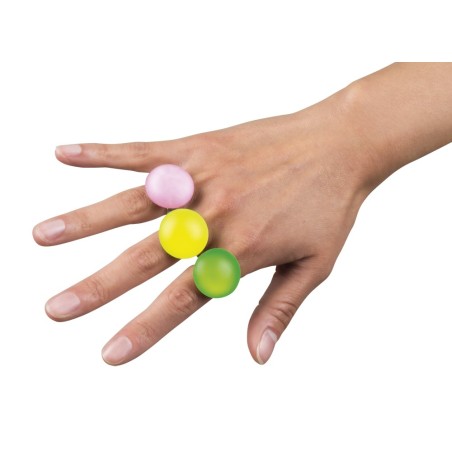 Sõrmused ümara kiviga