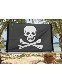 Dekoratsioon- suur piraadilipp 60x90cm