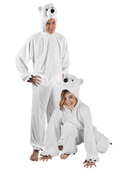 Jääkaru kostüüm täiskasvanutele