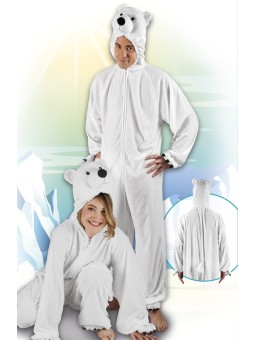 Jääkaru kostüüm täiskasvanutele