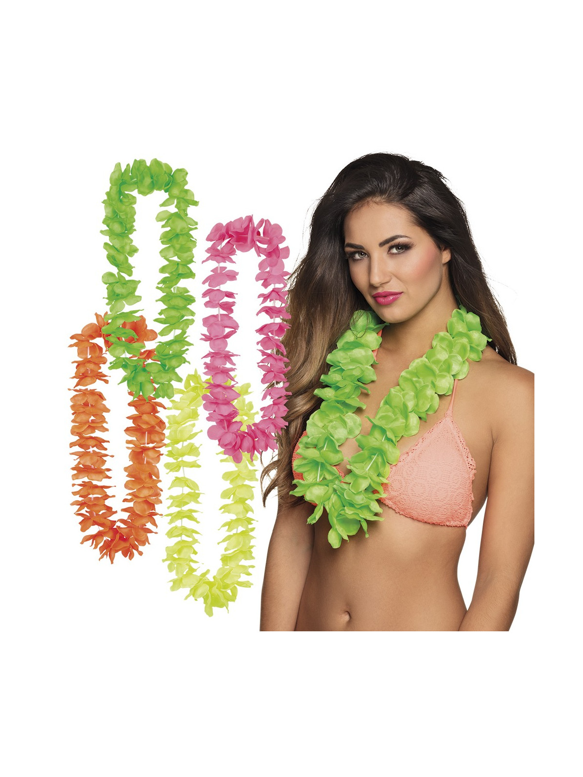 Neoon kollane hawaii vanik