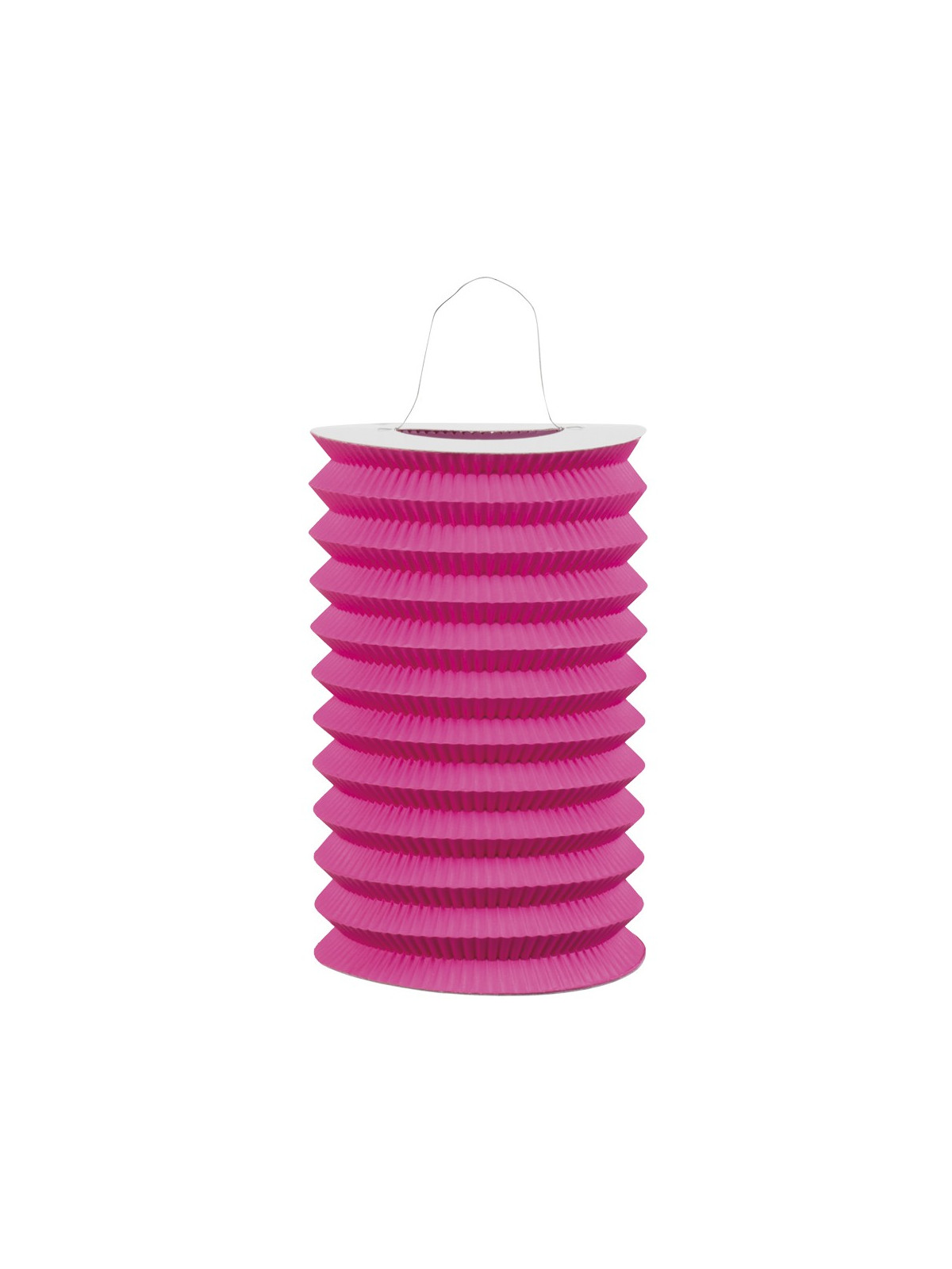 Silinder roosakaslilla paberlatern 15cm