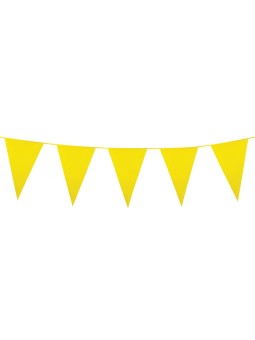 Dekoratsioon- kollased   lipukesed 10m