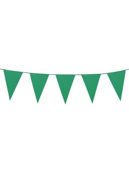 Dekoratsioon-rohelised suured lipukesed 10m