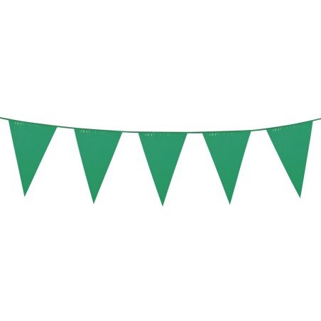 Dekoratsioon-rohelised suured lipukesed 10m