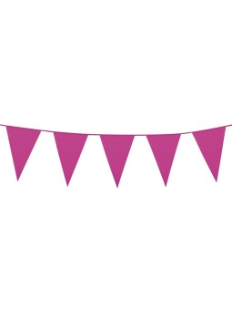 Dekoratsioon-roosakas lillad  suured lipukesed 10m