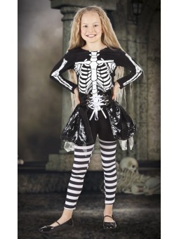 Tüdrukute skeleti kleidike 4-6