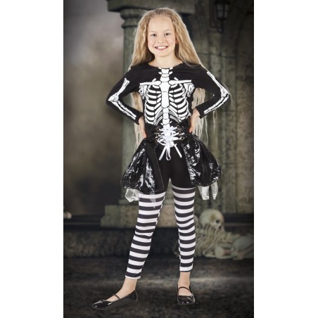 Tüdrukute skeleti kleidike 4-6