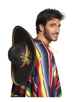 Suur sombreero kuldse äärega