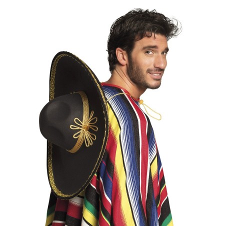 Suur sombreero kuldse äärega