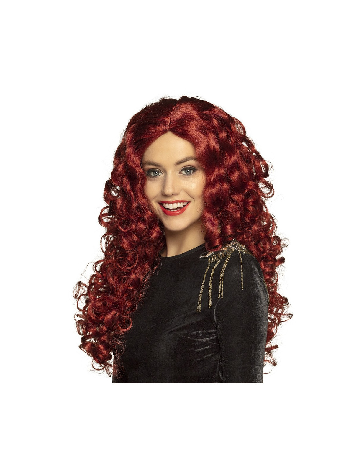 Punane pikk kräsu  parukas