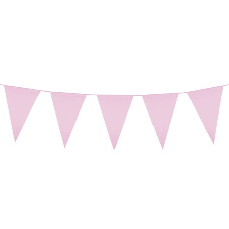 Dekoratsioon- Roosad  lipukesed 10m