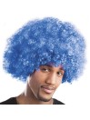Afro parukas sinine