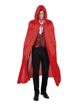 Punane keep kapuutsiga.