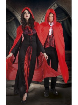 Punane keep kapuutsiga.