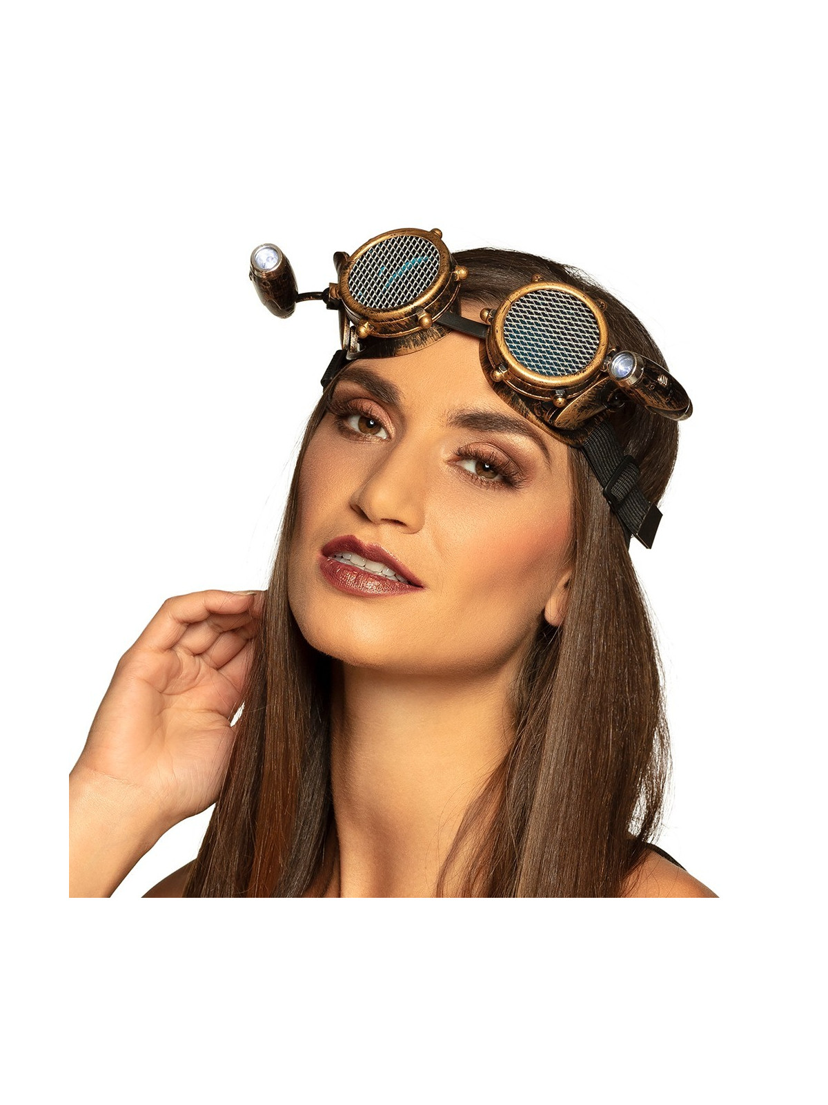 Steam Punk prillid lampidega