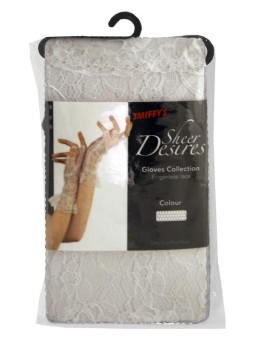 Valgest pitsist kindad ilma sõrmedeta