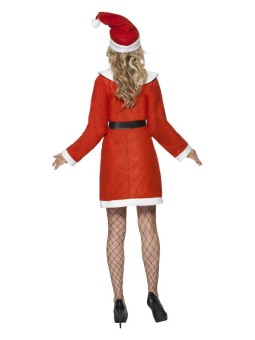 Jõulvana abiline punases kleidis