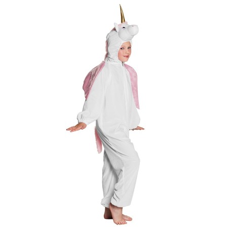 Ükssarviku valge kostüüm 140