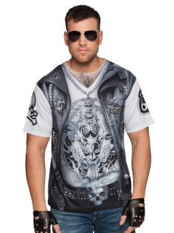 T-särk baiker/rokkar meeste M