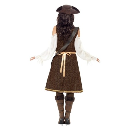 Uhke piraaditari kostüüm pika jakiga M