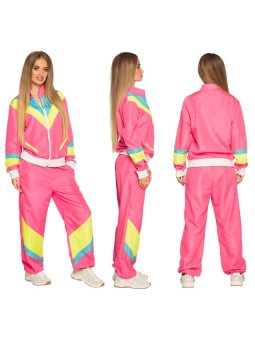 Roosa retro dress naistele M